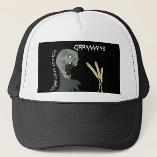 Vegetarian Zombie wil Graaareeën. Trucker Pet