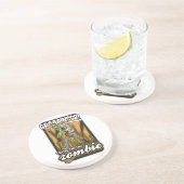 Vegetarian Zombie Zandsteen Onderzetter (Zijkant)