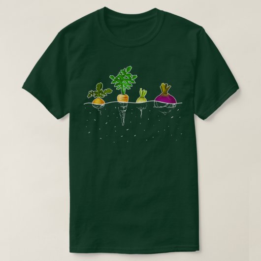 Vegetarianisme Vegetable Plant Veggies G T-shirt (Design voorkant)