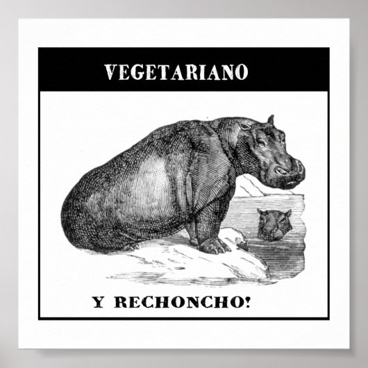 Vegetariano e gordinho poster (Voorkant)