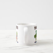 Vegetariër Espresso Kop (Achterkant)