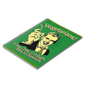 vegetariër notitieboek (Linkerzijde)