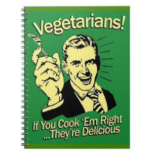 vegetariër notitieboek