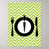 vegetariër poster (Voorkant)