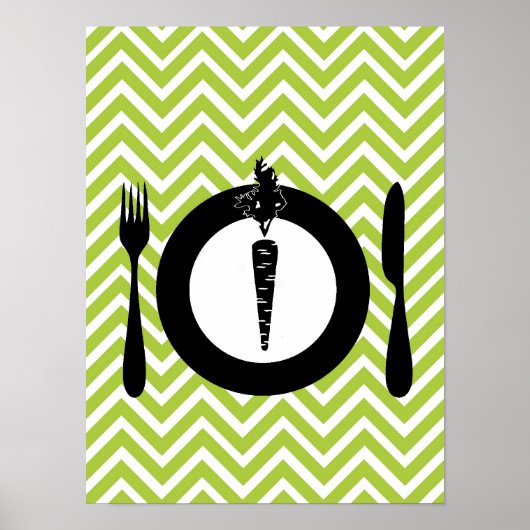 vegetariër poster (Voorkant)