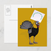 Vegetariër-regel! Briefkaart (Voorkant / Achterkant)