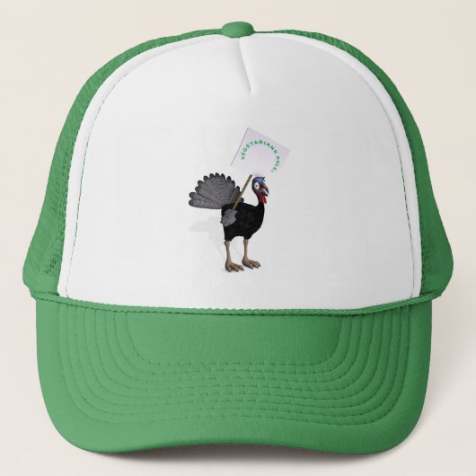 Vegetariër-regel! Trucker Pet (Voorkant)