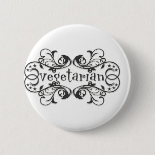  vegetariër ronde button 5,7 cm
