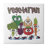 Vegetariër Tegeltje (Voorkant)