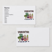 Vegetariër Visitekaartje (Voorkant / Achterkant)
