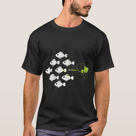 VEGETARIËRS DAREN T-SHIRT (Voorkant)