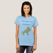 Vegetariërs eten dierenrackers? t-shirt (Voorkant volledig)