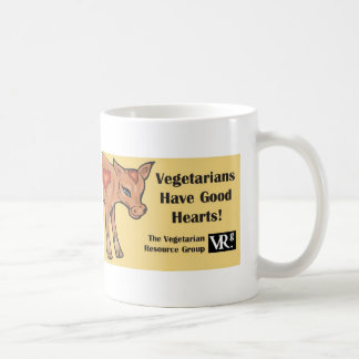 Vegetariërs hebben een goed hart! Mok