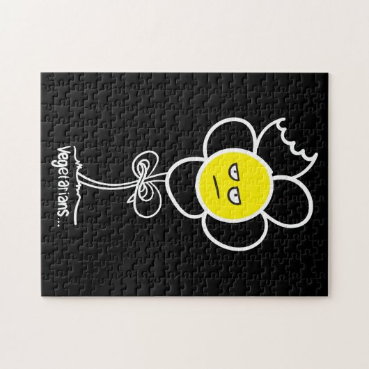 Vegetariërs... Legpuzzel (Horizontaal)