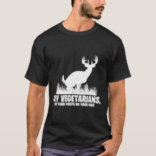 Vegetariërs mijn voedselbonen op je T-shirt winkel