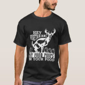 Vegetariërs, mijn voedselbonen op jou. t-shirt (Voorkant)