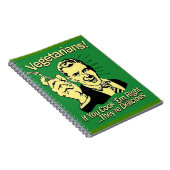 vegetariërs notitieboek (Rechterzijde)