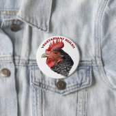 Vegetariërs regeren! -Button Ronde Button 7,6 Cm (In situ)