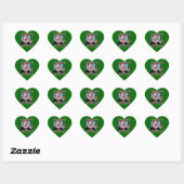 Vegetariërs zijn kool hart sticker (Vel)