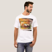 Vegetariërs zijn WEIRDOS!!! T-shirt (Voorkant volledig)