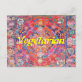 Vegetarisch Briefkaart (Voorkant)