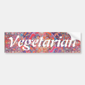 Vegetarisch Bumpersticker