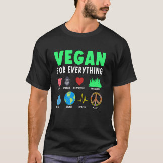 Vegetarisch Dier Biologisch Voedsel Herbivoor Vega T-shirt