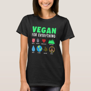 Vegetarisch Dier Biologisch Voedsel Herbivoor Vega T-shirt