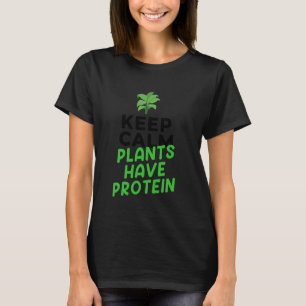 Vegetarisch Eiwit Biologisch Voedsel Herbivoor Veg T-shirt