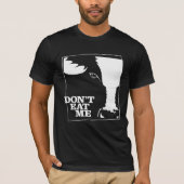 Vegetarisch en Vegan Shirt Eet me niet (Voorkant)