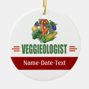 Vegetarisch Keramisch Ornament