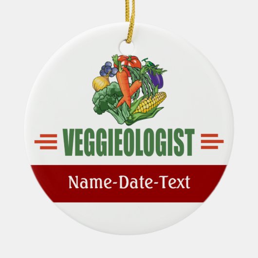 Vegetarisch Keramisch Ornament (Voorkant)