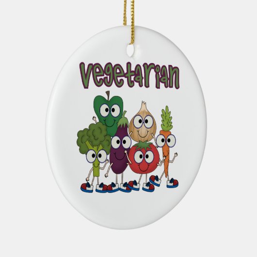 Vegetarisch Keramisch Ornament (Rechts)
