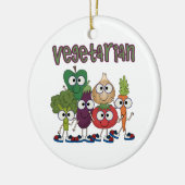 Vegetarisch Keramisch Ornament (Links)