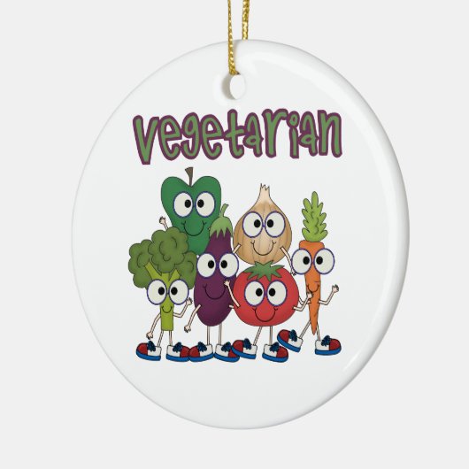 Vegetarisch Keramisch Ornament (Links)