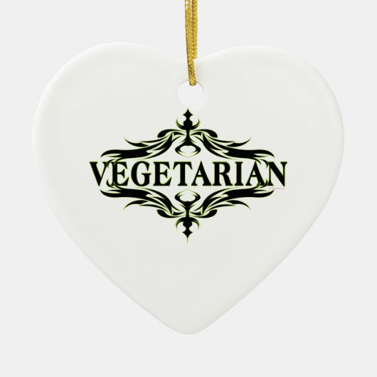Vegetarisch Keramisch Ornament (Voorkant)