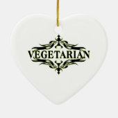 Vegetarisch Keramisch Ornament (Achterkant)