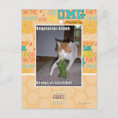 Vegetarisch keuken briefkaart (Voorkant)