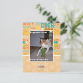 Vegetarisch keuken briefkaart (Staand voorkant)