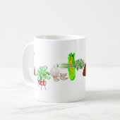 Vegetarisch Koffiemok (Voorkant links)