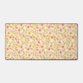 Vegetarisch kookpatroon achtergrond bureaumat (Voorkant)