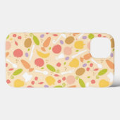 Vegetarisch kookpatroon achtergrond Case-Mate iPhone case (Achterkant (horizontaal))