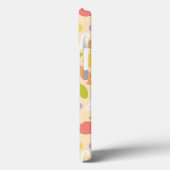 Vegetarisch kookpatroon achtergrond Case-Mate iPhone case (Achterkant / Links)