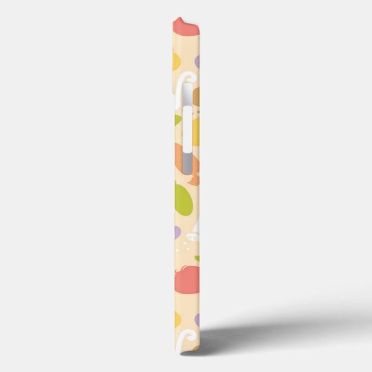 Vegetarisch kookpatroon achtergrond Case-Mate iPhone case (Achterkant / Links)
