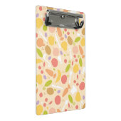 Vegetarisch kookpatroon achtergrond mini klembord (Schuin)