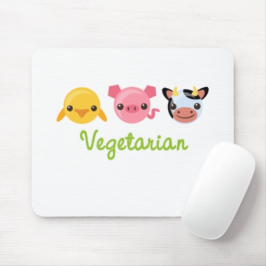 Vegetarisch Muismat (Met muis)