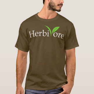 Vegetarisch Plant van herbivore dieren T-shirt
