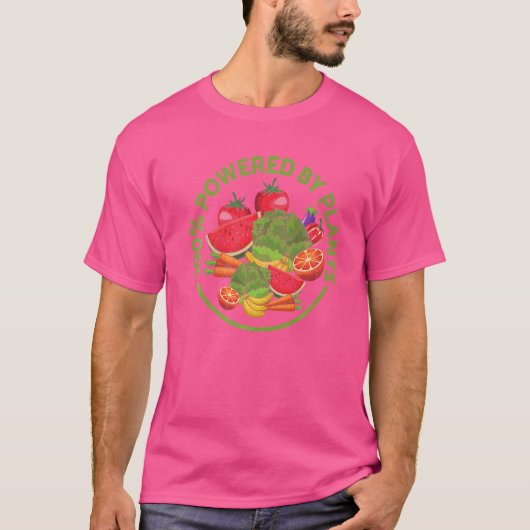 Vegetarisch Plant Veganism Veggies T-shirt (Voorkant)