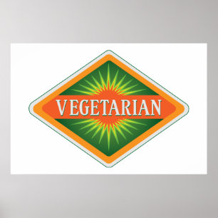 Vegetarisch Poster