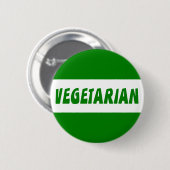 Vegetarisch Ronde Button 5,7 Cm (Voorkant /achterkant)